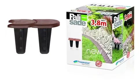 Záhradná palisáda Drake hnedá 383,4 cm