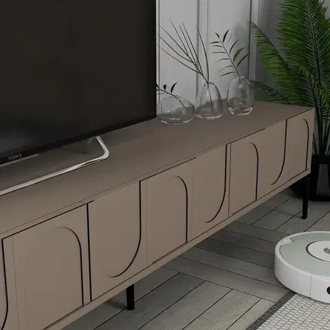TV stolík Lyon 44 - Atlas, Walnut