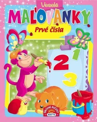 Veselé maľovanky - Prvé čísla - Zuzana Jánošíková