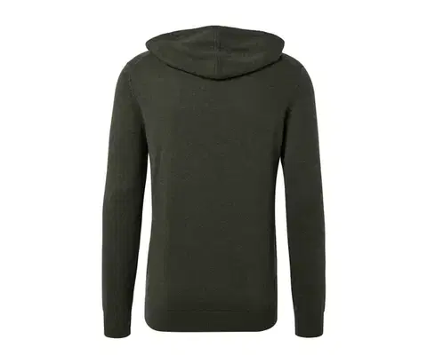 Pletená mikina s kapucňou