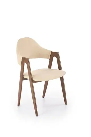 Čalúnená jedálenská stolička LOIS béžová