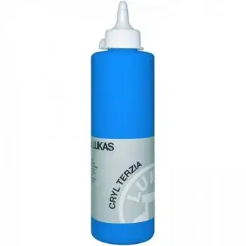 Lukas Terzia akrylová farba primary blue 500 ml