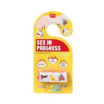 Legami Set 3 hracích kociek Spicy LOL