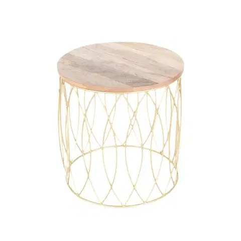 Dekoria Pomocný stôl Mia 56,5 cm, 52x52x56,5cm