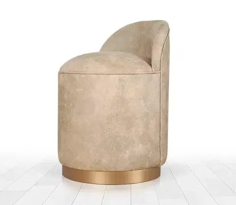 Taburet LUTON béžový