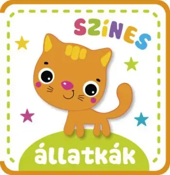 Színes állatkák - szivacskönyv