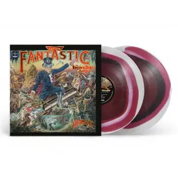 John Elton -Captain Fantastic And The Brown Dirt Cowboy (50th Anniversary) (Tricoloured) 2LP - Elton John