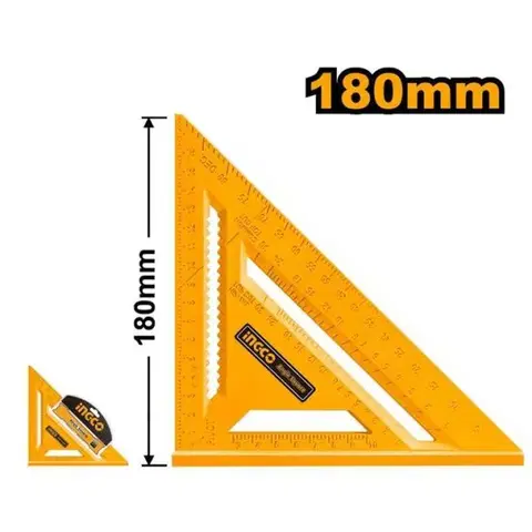 INGCO Uholník multifunkčný ABS 18cm INGCO