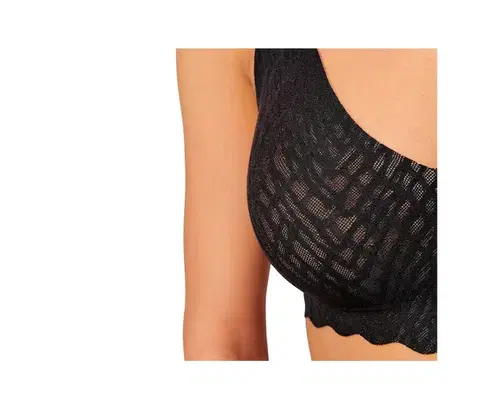 Podprsenka sloggi ZERO Feel Bliss Soft bra, čierna