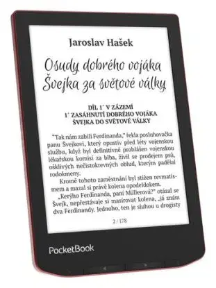 PocketBook 634 Verse Pro Passion Red, červený - PocketBook
