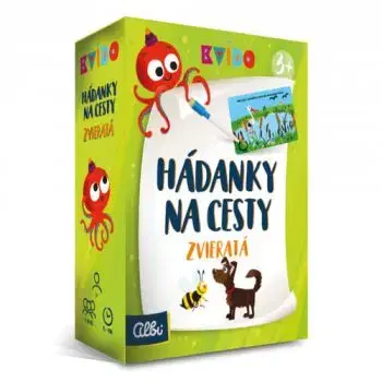 Kvído: Hádanky na cesty - Zvieratá