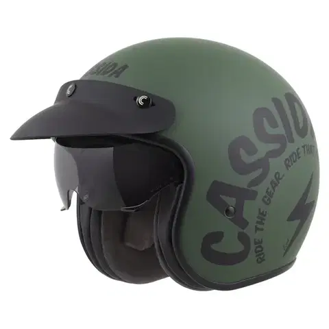 Cassida Oxygen Gear 2.0 zelená matná/černá M (57-58)