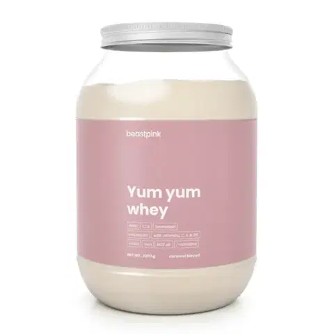 BeastPink Yum Yum Whey karamelová sušienka