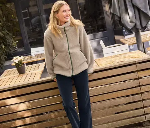Menčestrové nohavice »Bootcut«