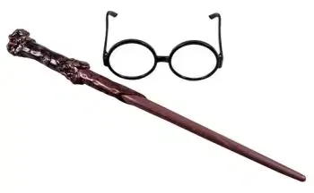 Harry Potter set - prútik a okuliare