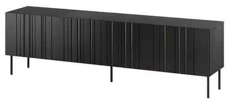 TV stolík Isla II čierny