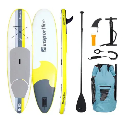 Paddleboard s príslušenstvom inSPORTline WaveTrip 10'6" G3 • 300l • do 140kg Farba žltá