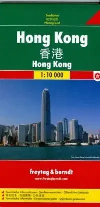 Hong Kong plán mesta 1: 10 000