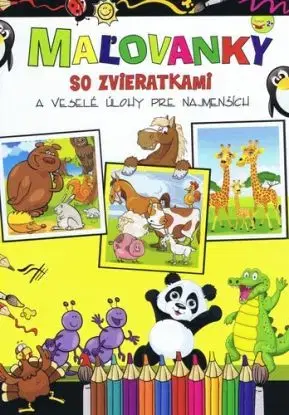 Maľovanky so zvieratkami a veselé úlohy