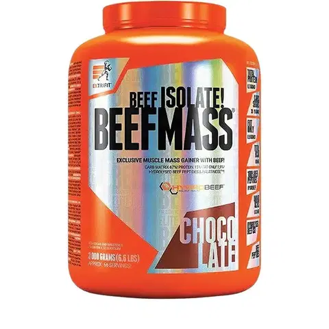 Beefmass Gainer - Extrifit 1500 g Čokoláda