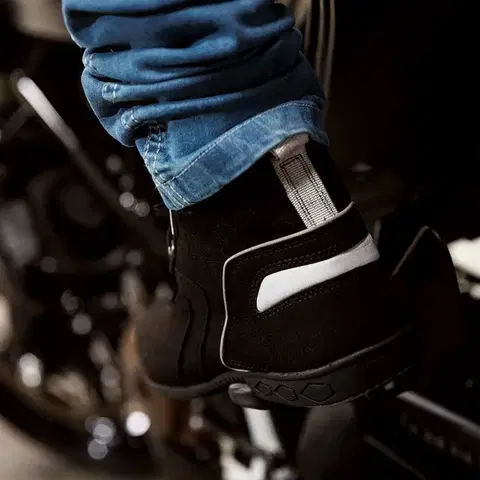 Moto topánky W-TEC Sixtreet Farba čierno-šedá, Veľkosť 45