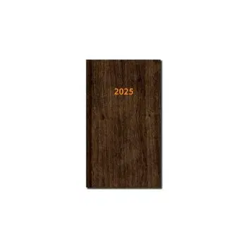 Mini diár A6 WOOD 2025