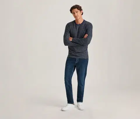 Džínsy, modrý denim