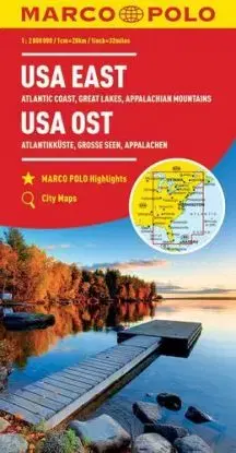 USA východ 1:2M/mapa (ZoomSystem) MD