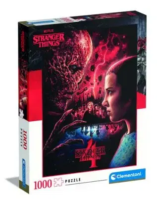 Puzzle Stranger Things (2023) 1000 Clementoni