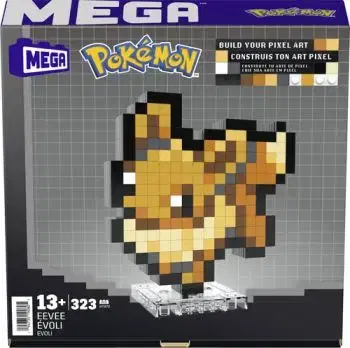 MEGA Pokémon pixel art - Eevee Mattel