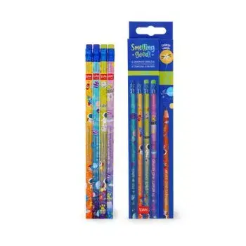 Legami Voňavé ceruzky Space 4ks EXTRAORDINARY STATIONERY