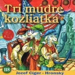 Rozprávka - Tri múdre kozliatka CD (kartón)