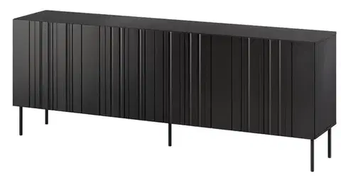 Komoda Isla 200 cm I čierna