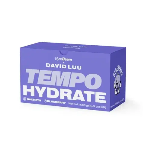 GymBeam TEMPO Hydrate čučoriedka
