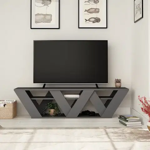 Televízny stolík Ralla Anthracite