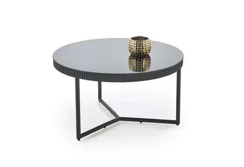 Konferenčný stolík Cosmo 80 cm čierny
