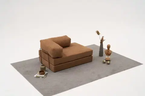 Dvojmiestna pohovka Comfort - Brown v2