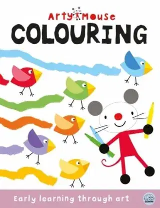 Arty Mouse Colouring - Robyn Gale