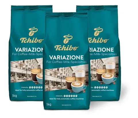Tchibo Variazione - 3 x 1 kg zrnkovej kávy