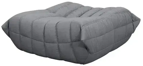 Taburet Nua 86 cm zamat sivý