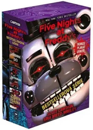 Five Nights at Freddy's: BOX (Stříbrné oči, Znetvoření, Čtvrtá šatna) - Scott Cawthon, Kira, Jana Jašová