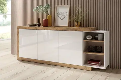 Komoda SINATRA 43 samdal/biela