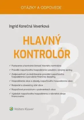 Hlavný kontrolór. Otázky a odpovede - Ingrid Konečná Veverková