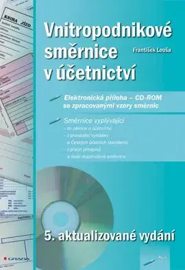 Vnitropodnikové směrnice v účetnictví + CD–ROM - František Louša