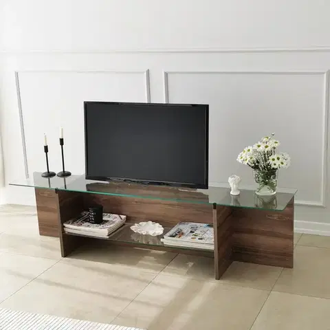 Televízny stolík Escape Walnut
