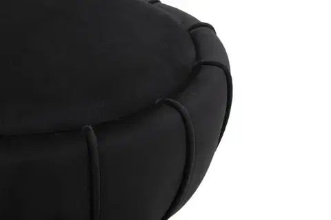 Taburet Kvet čierny