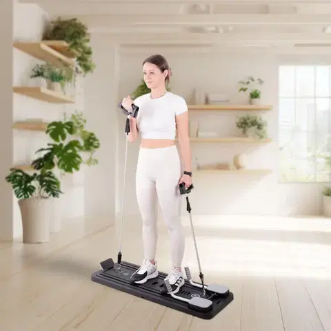 Pilates reformer inSPORTline Trancer Basic Farba čierna