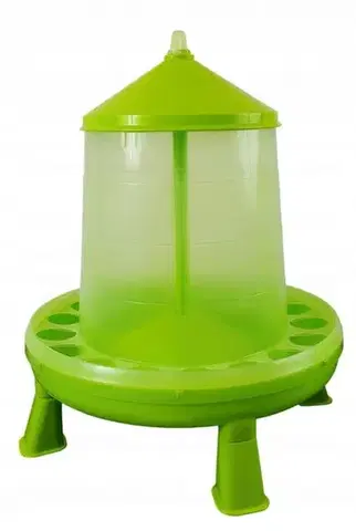 Kinekus Krmítko pre hydinu plastové, 8kg, s nohami, zelené