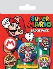 Set odznakov Super Mario