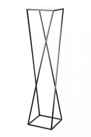 Stojan na kvety LEKOK 100 cm čierny